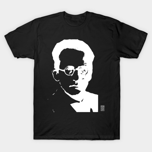 Erwin Schrodinger Alternate (light design) T-Shirt by JSnipe